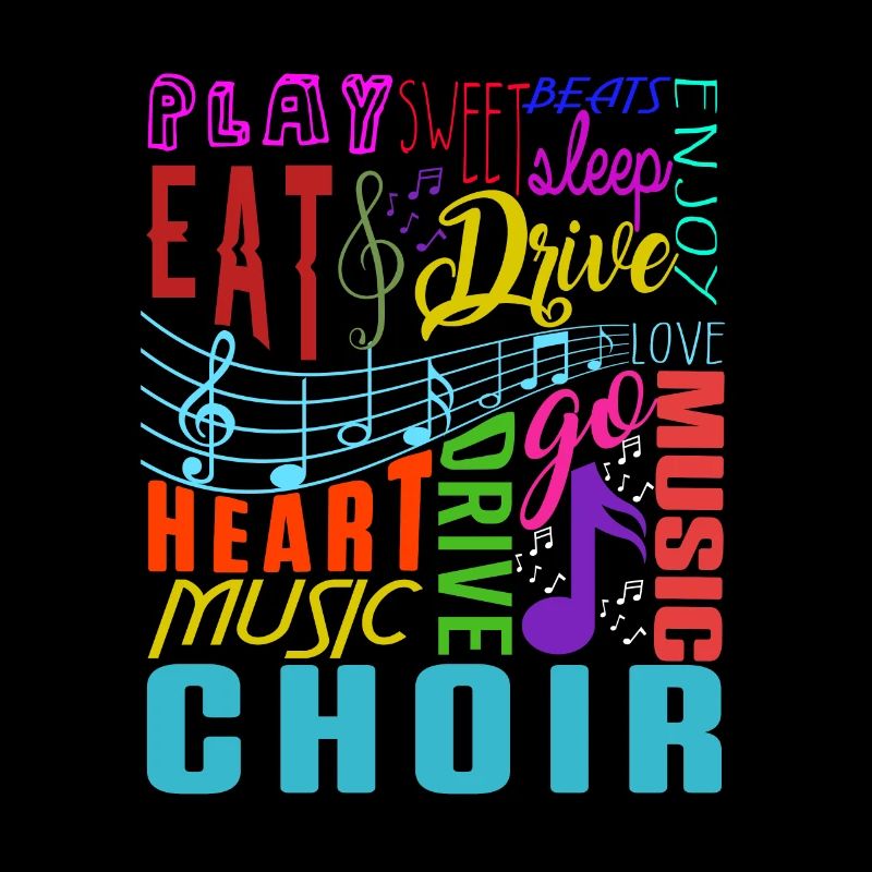 Chormusik Chor Chor Musik Dirigent Geschenk