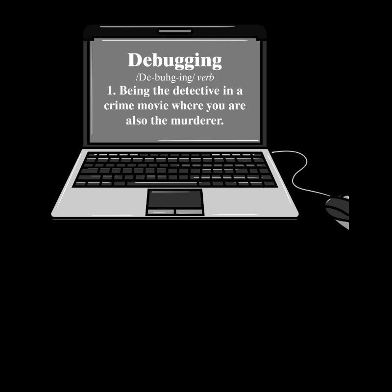 Drôle d’ordinateur debugging Programmeur Design