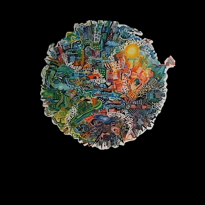 Save Planet Protect the Earth Warning Conception