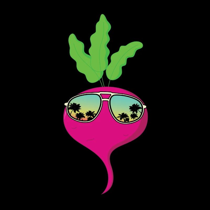 Radieschen Sonnebrille