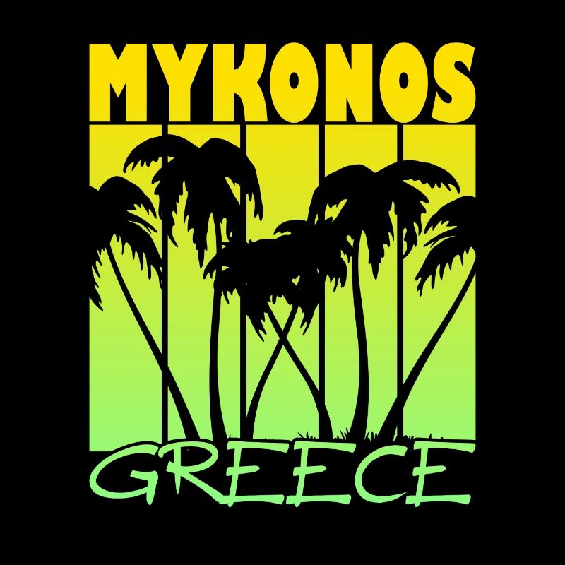 Mykonos Grèce Coucher de soleil