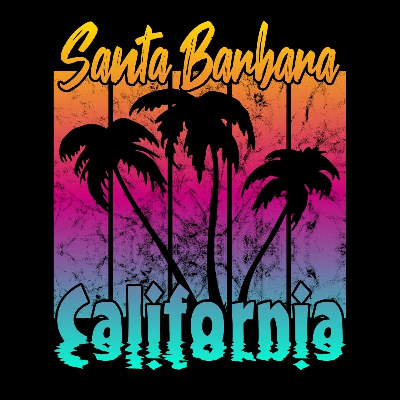 Vintage Santa Barbara Sunset