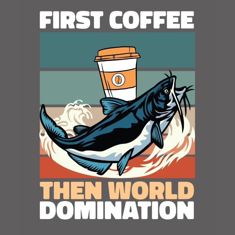 Café de poisson-chat