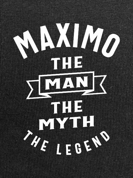 Maximo Personalized Name