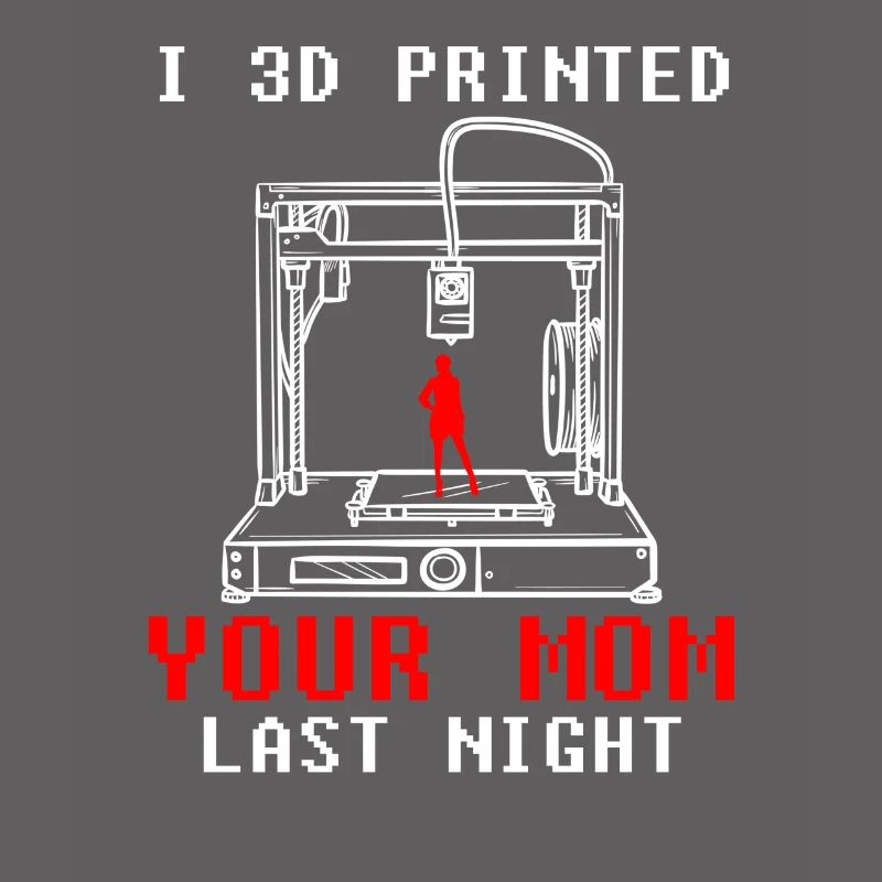 Entwickler Coder Programmierer 3D Drucker