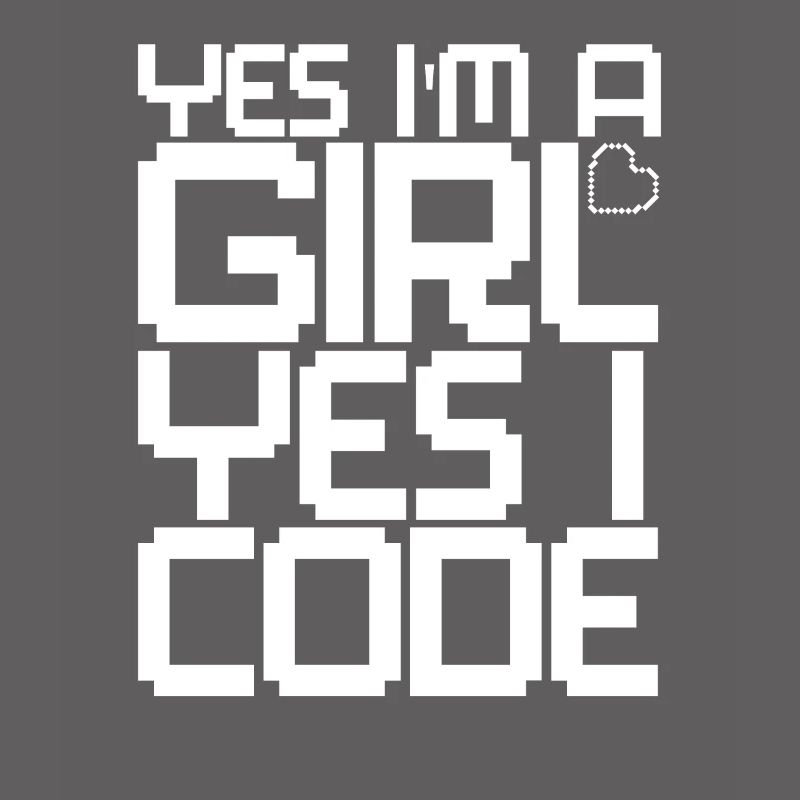 Développeur Coder Programmeur Girl