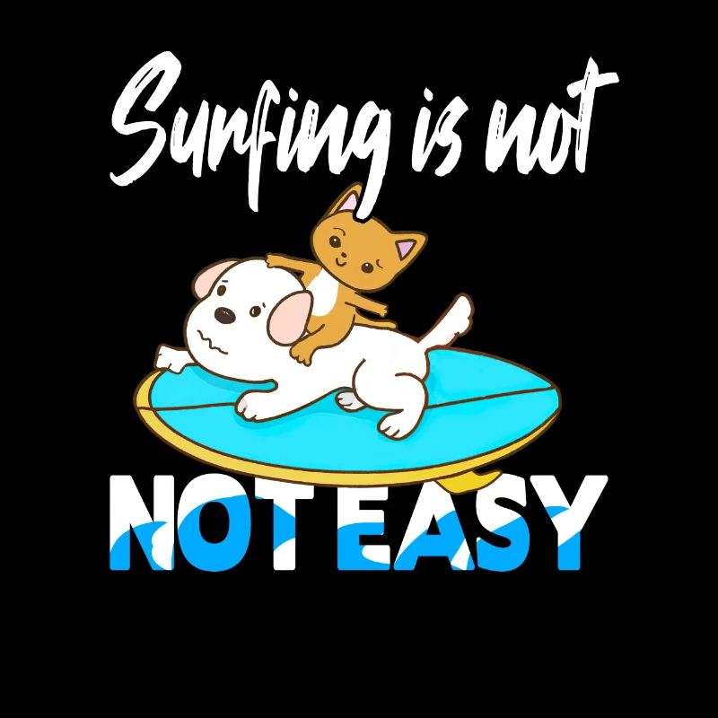 Le surf n’est pas facile