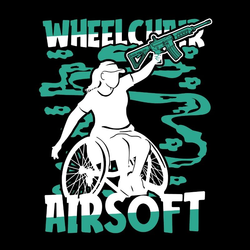 Airsoft Rollstuhl