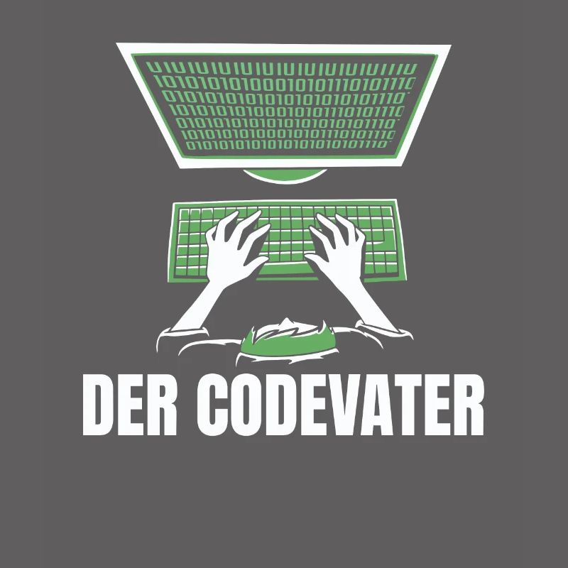 Entwickler Coder Programmierer Vater
