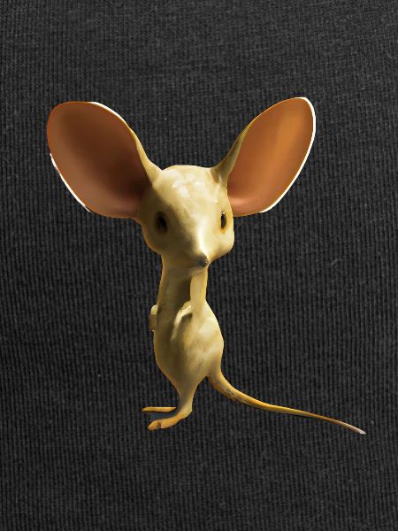 Cute long-eared jerboa design