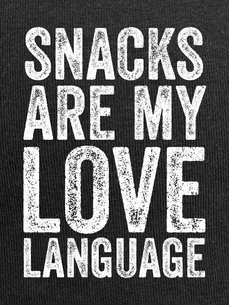 Snacks sind meine Liebessprache