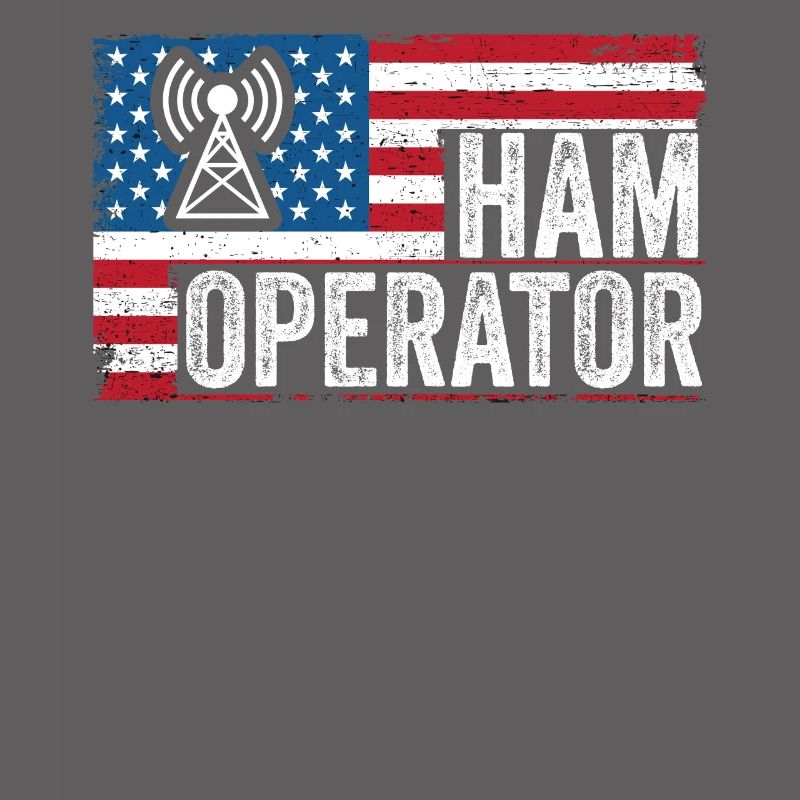 Ham Operator US-Flagge