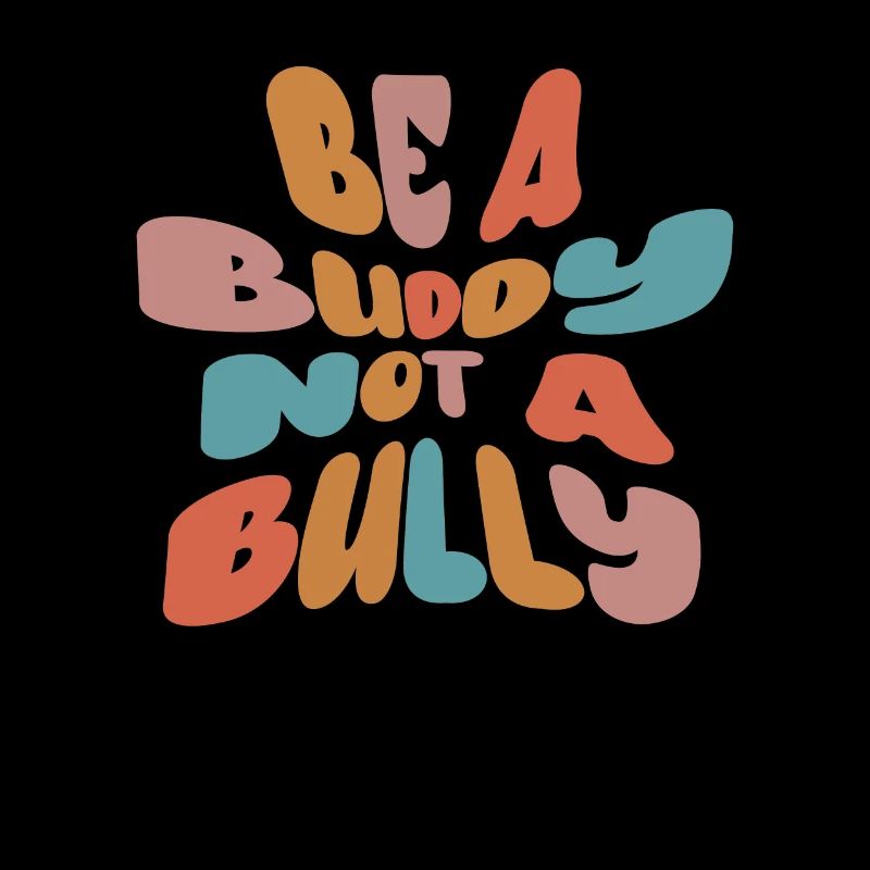 Sei ein Kumpel, kein Mobber Anti-Mobbing