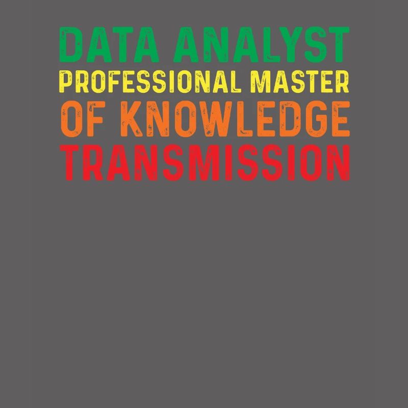 Great quote from a data analyst