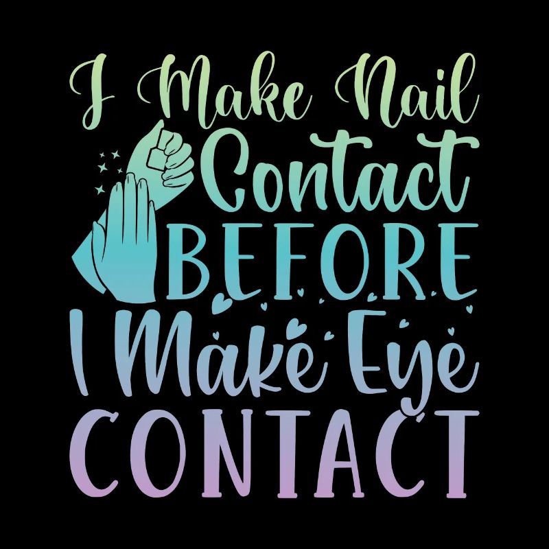 I make nail contact before nail tech