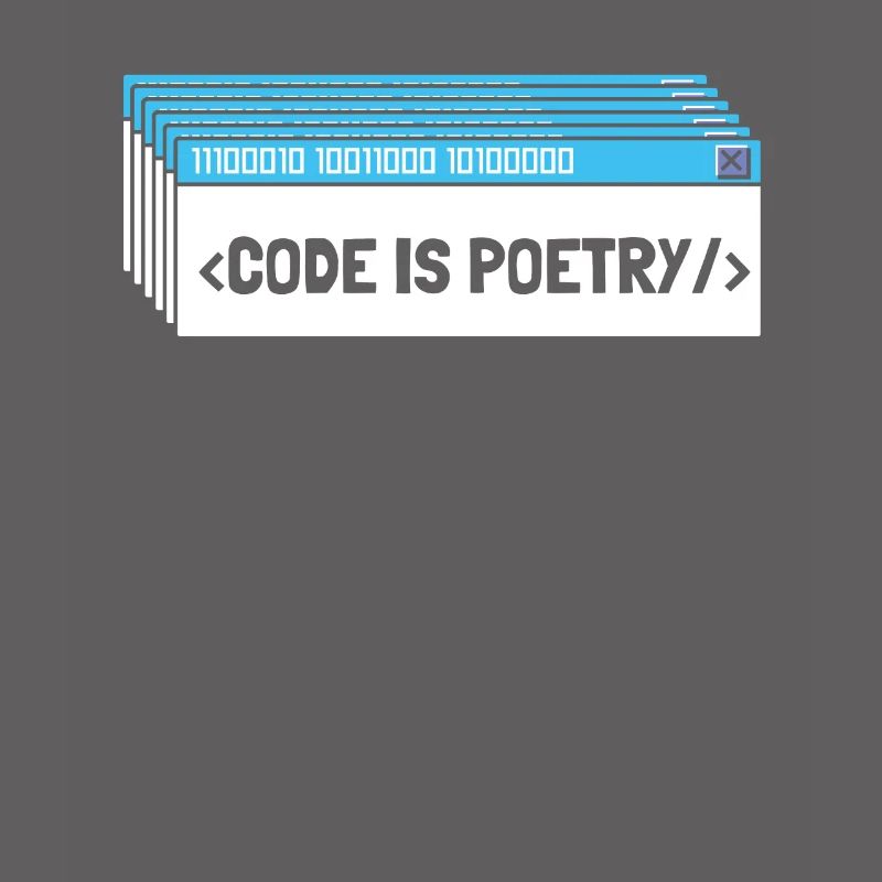 Developer Coder Programmer Poetry