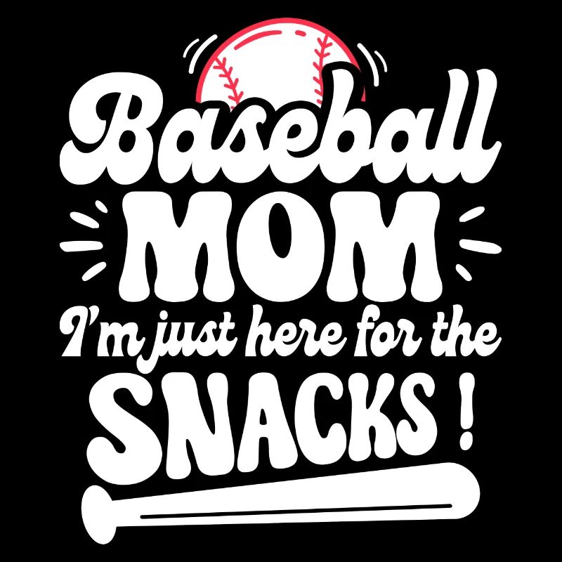 Humor Mama Baseball-Unterstützer