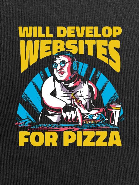 Web Entwickler Webdeveloper Pizza