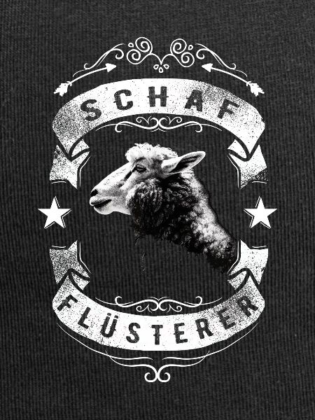 Schafflüsterer - Schaf Silhouette