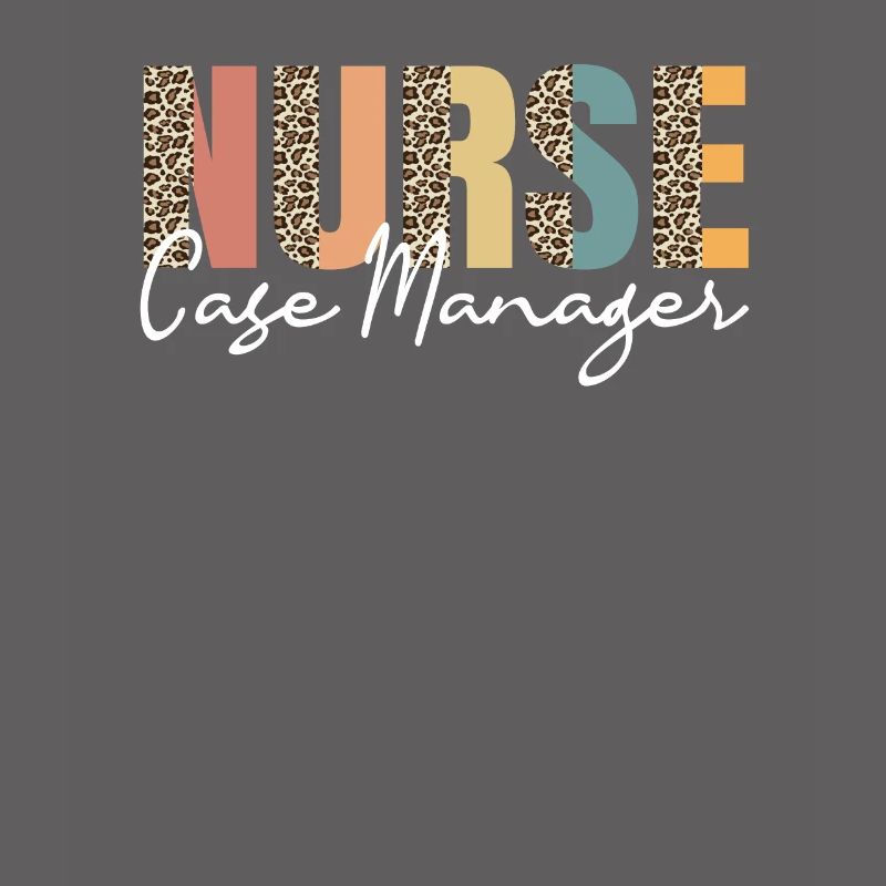 Care Case Manager Leopard Pattern