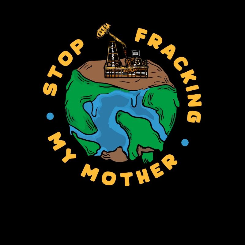 Ölfeld Bohrinsel Fracking