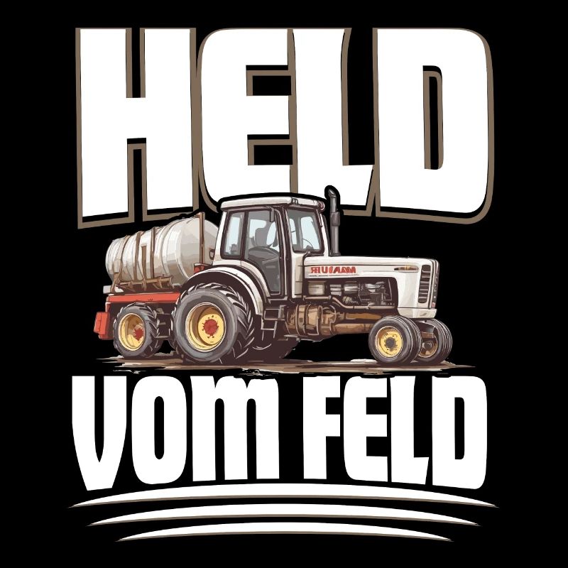 Landwirt Held Vom Feld