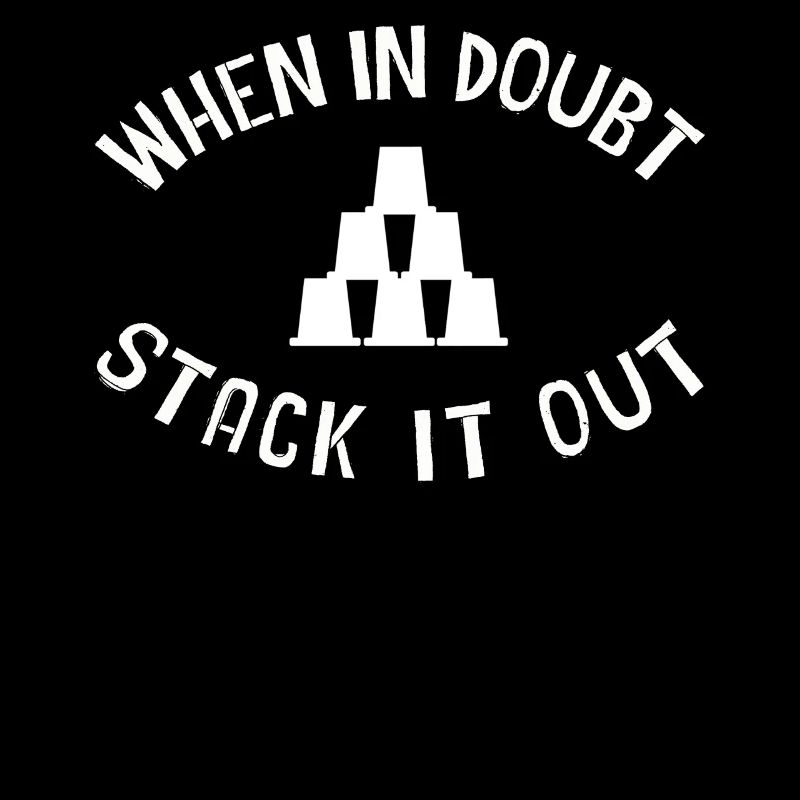 Sport Stacking Stacks Coupe de vitesse empilée