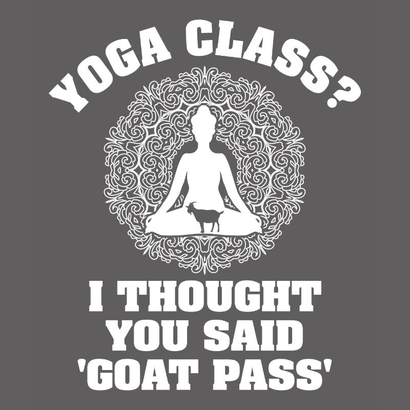 Yogastunde oder Ziegenpass