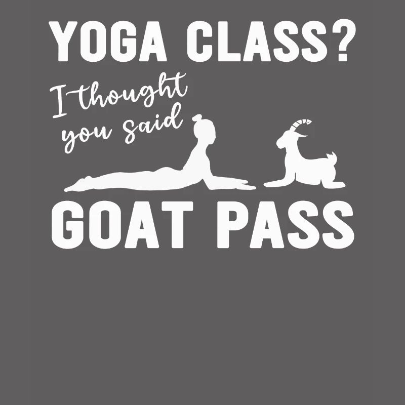 Yoga-Kurs oder Ziegenpass