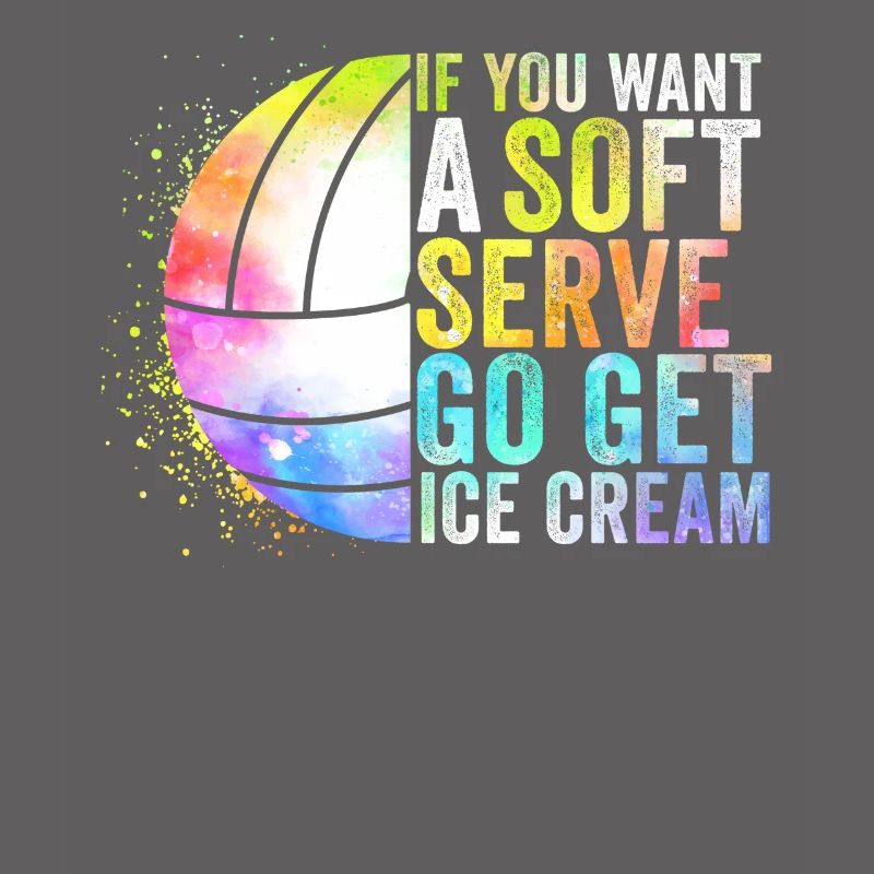 Wenn Sie ein Softeis wollen, holen Sie sich Eis