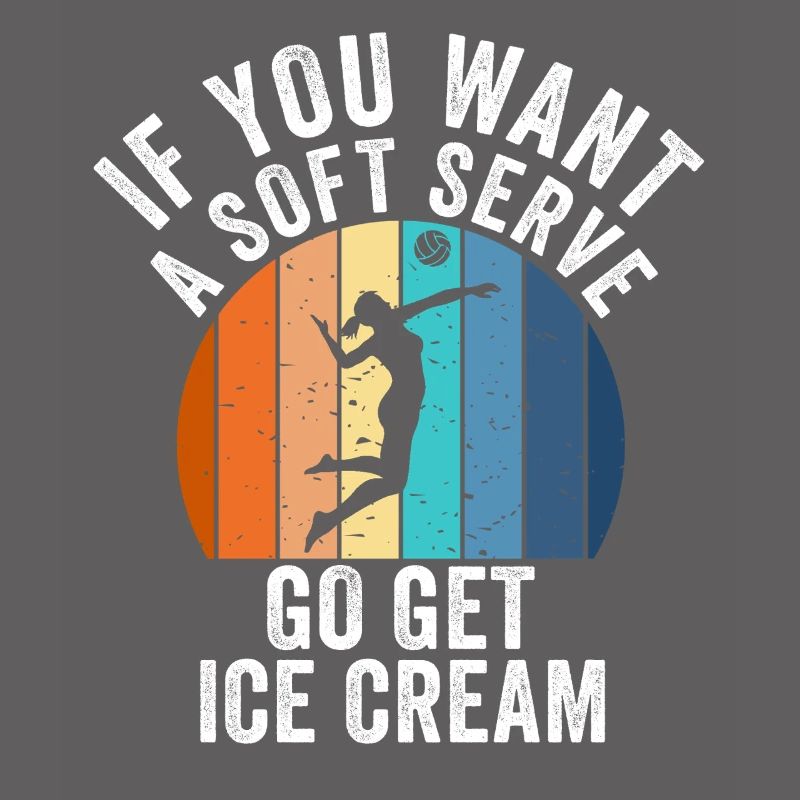 Wenn Sie ein Softeis wollen, holen Sie sich Eis