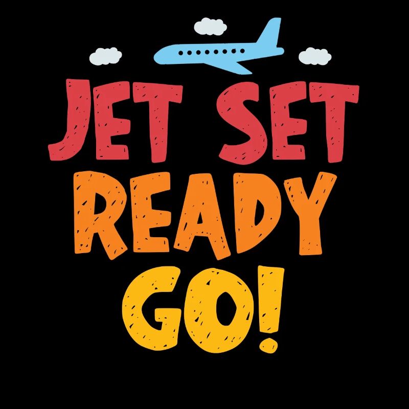 Jet Set Ready Go Airplane Vacation Mode