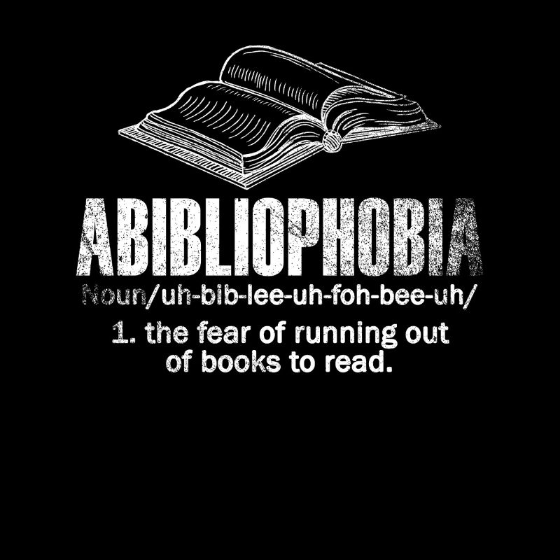 Abibliophobia Bookworm Livres de lecture