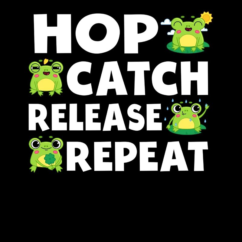 Hop Catch Release, Repeat Frog Humour