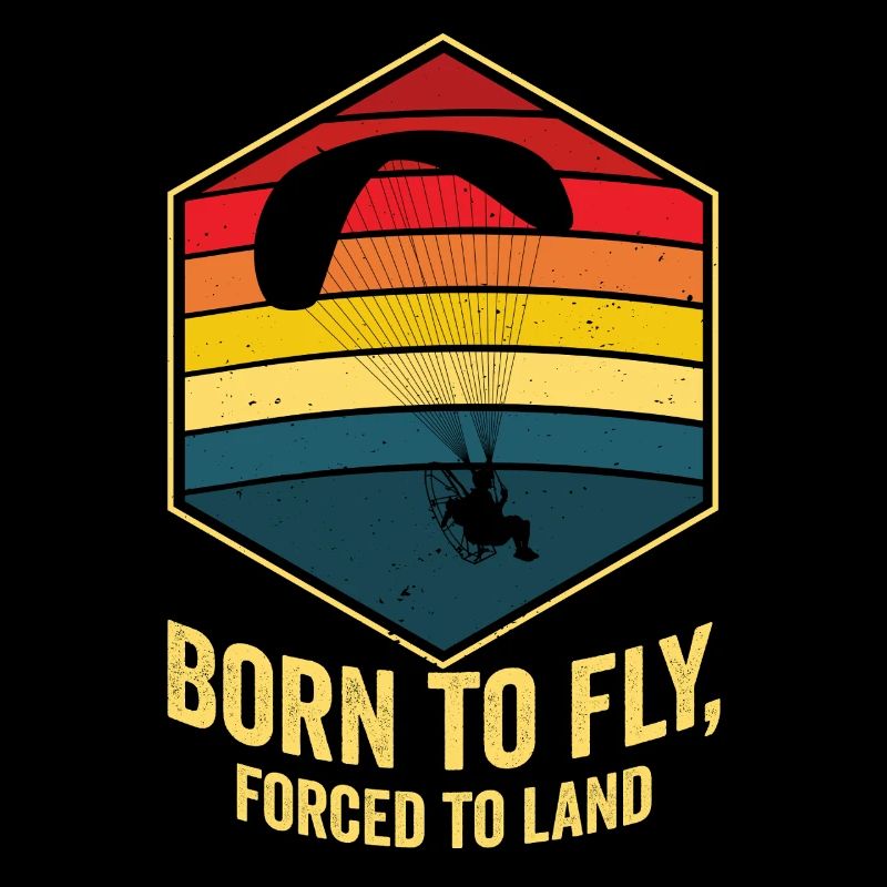 Born To Fly Forcé D’atterrir Paramoteur