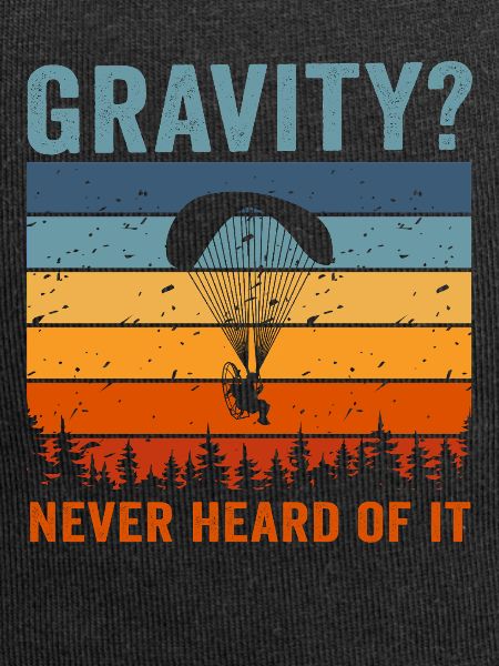 Lustiges Paramotor Gravitations-Meme