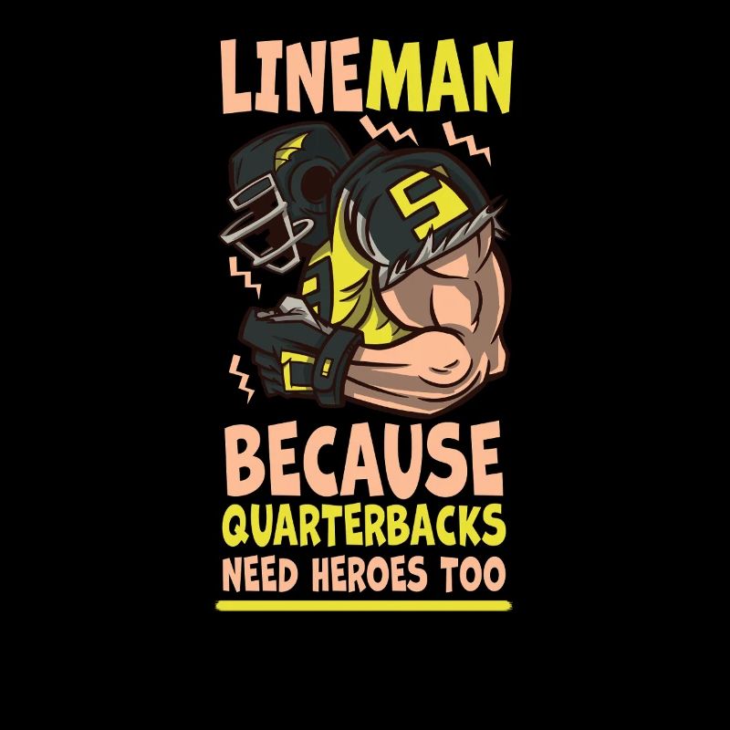 Lineman Parce que les quarterbacks ont besoin de héros