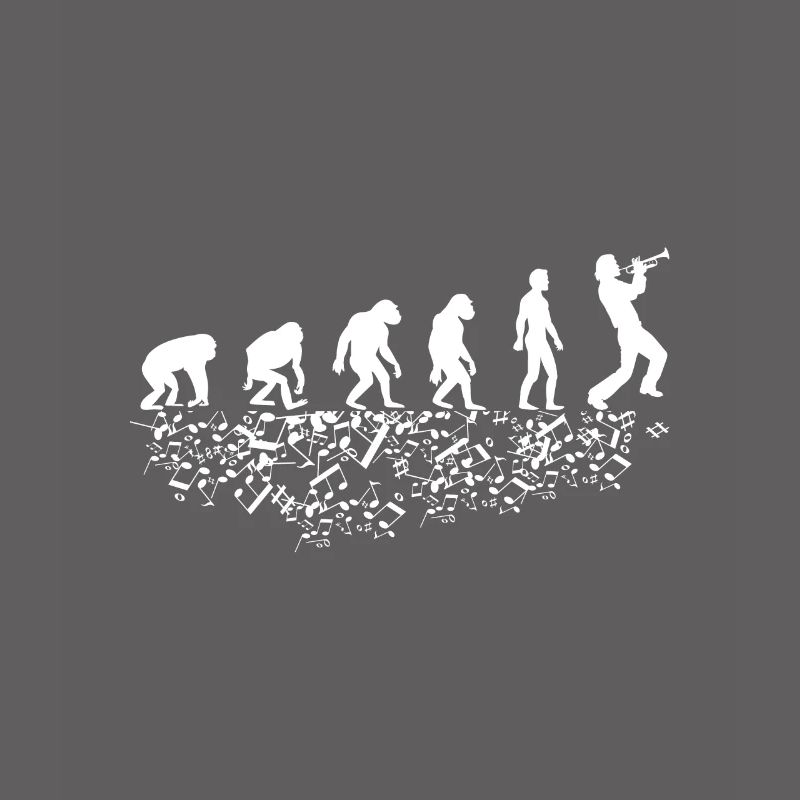 Evolution mit Trompeter