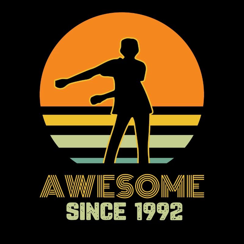 Awesome Since 1992 Retro Vintage Gift