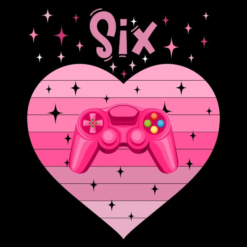 Mädchen Tochter 6. Geburstag Gaming Controller