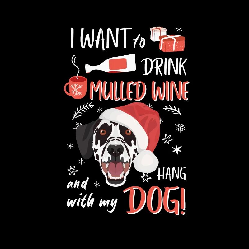 Vin chaud dalmate Noël