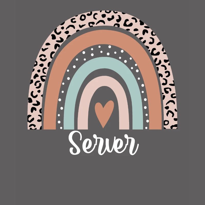 Server Rainbow Leopard Funny Server Appreciation