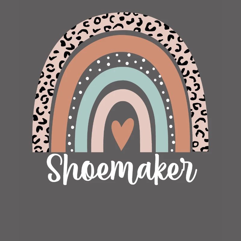 Shoemaker Rainbow Leopard Funny Shoemaker
