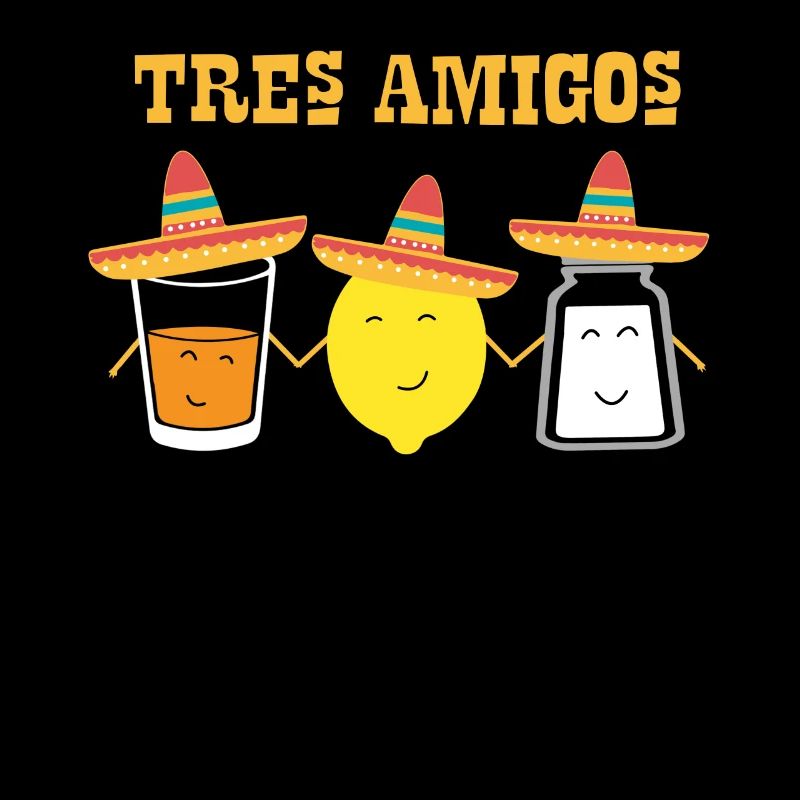 Amis Tequila, sel, citron vert ou citron et