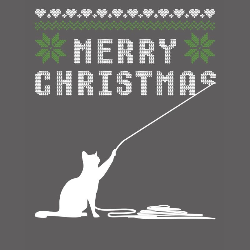 Joyeux noël chat laid pull