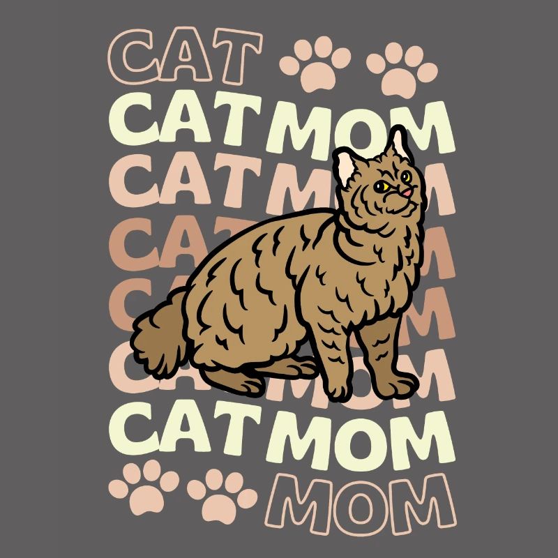 Cute Pixie Bob Cat Mom