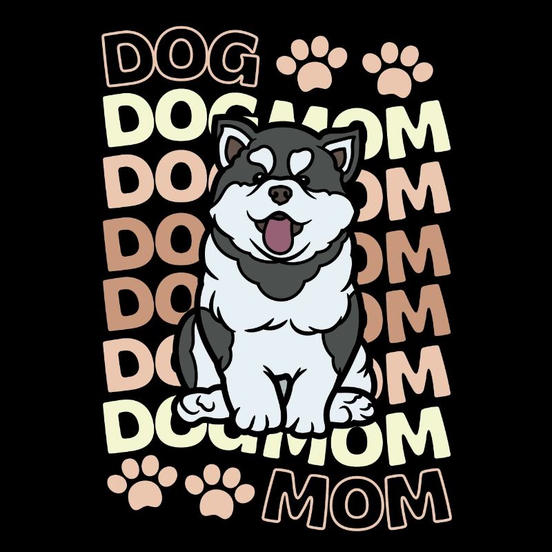Mignon Husky Mama Kawaii