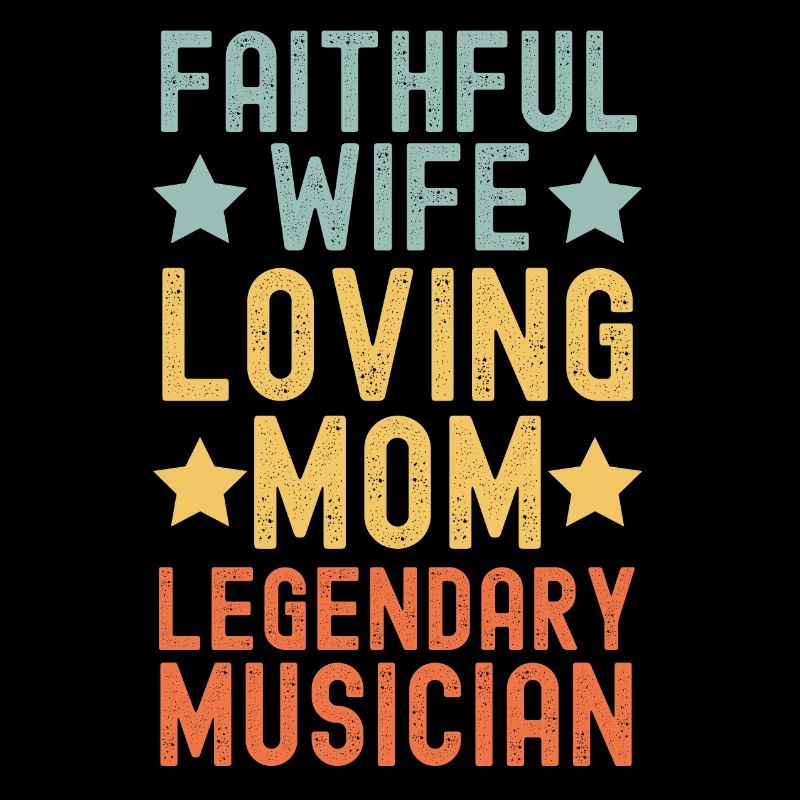 Treue Ehefrau Liebevolle Mutter Musikerin