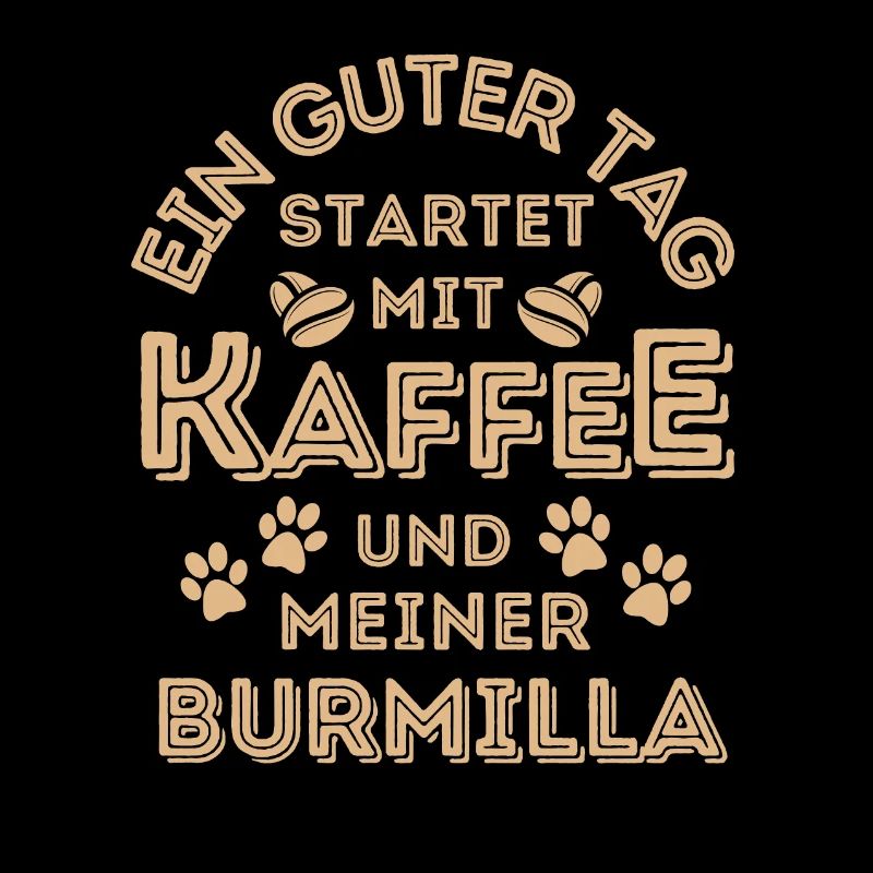Burmilla Katze Kaffee Cafe