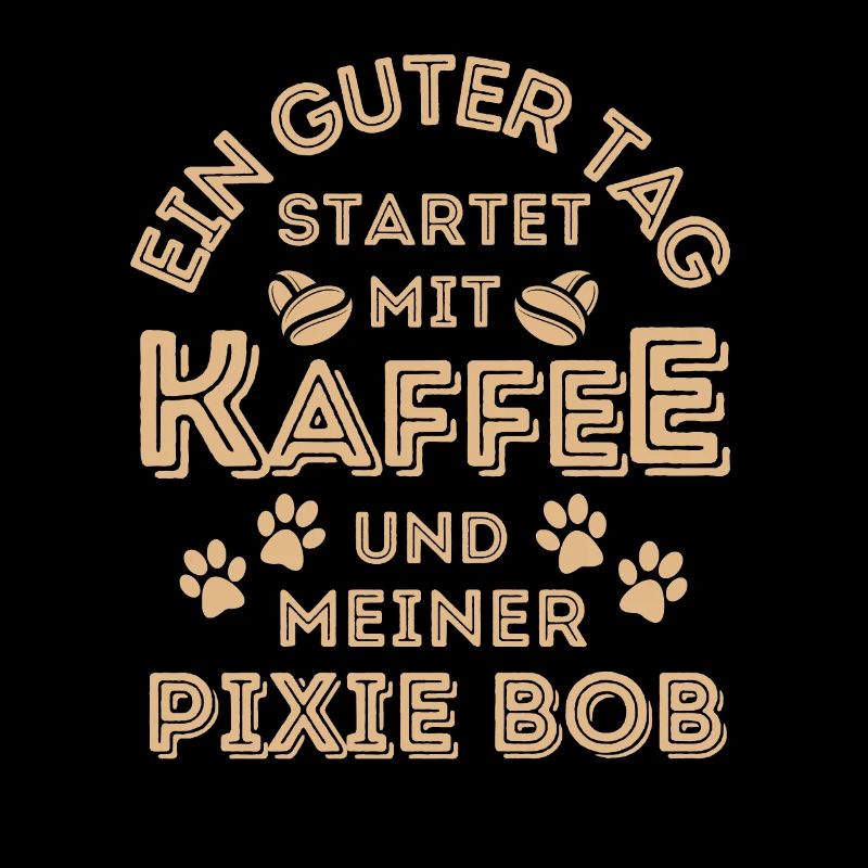 Pixie Bob Katze Kaffee Cafe